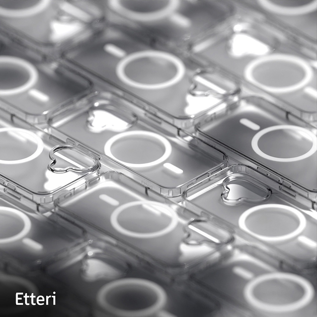 Панель Etteri Hybrid Mag для Apple iPhone 16 Plus Transparent (5907457798649) - зображення 11