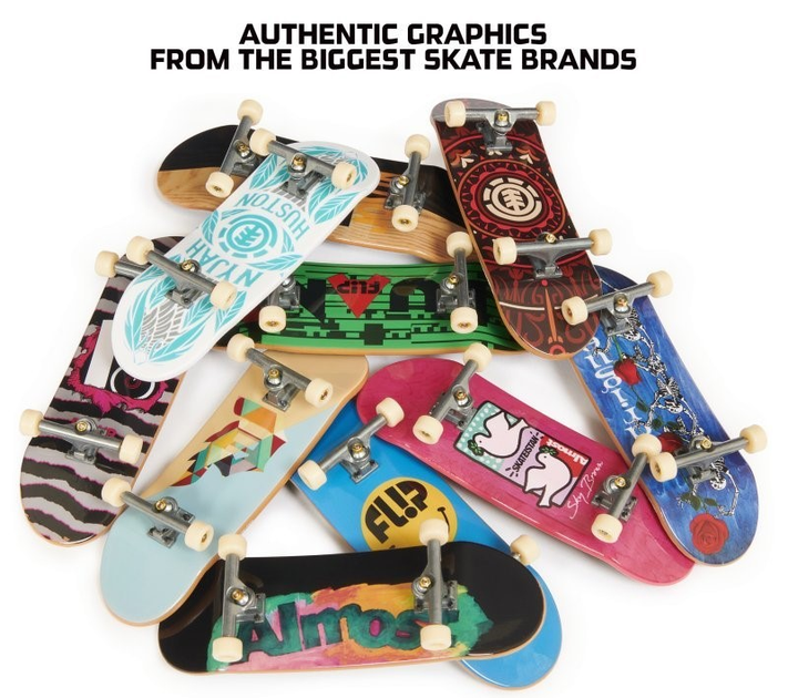 Скейтборд на палець Spin Master Tech Deck DLX Pro Pack 10 шт (0778988391068) - зображення 4