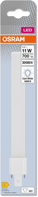 Світлодіодна лампа Ledvance DULUX S11LED 6Вт 4000К 700 лм 230В EM G23 4058075558083 - изображение 2