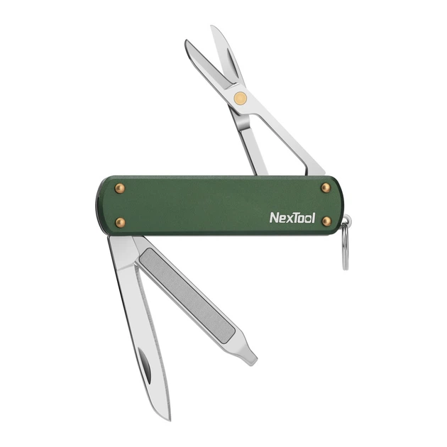 Мультитул NexTool Mini Pocket Knife, зелений - зображення 3