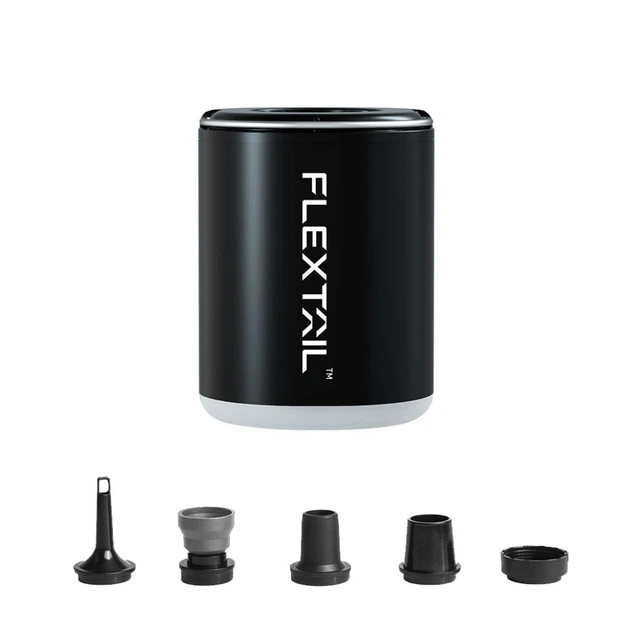 Насос-ліхтар кемпінговий Flextail Tiny Pump 2X, чорний - изображение 14
