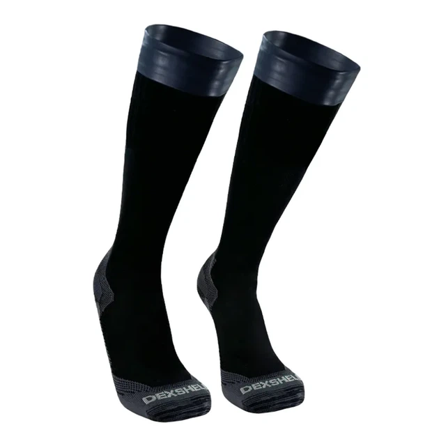 Шкарпетки водонепроникні Dexshell Wading Pro Socks, чорні, розмір S (36-38) - изображение 9