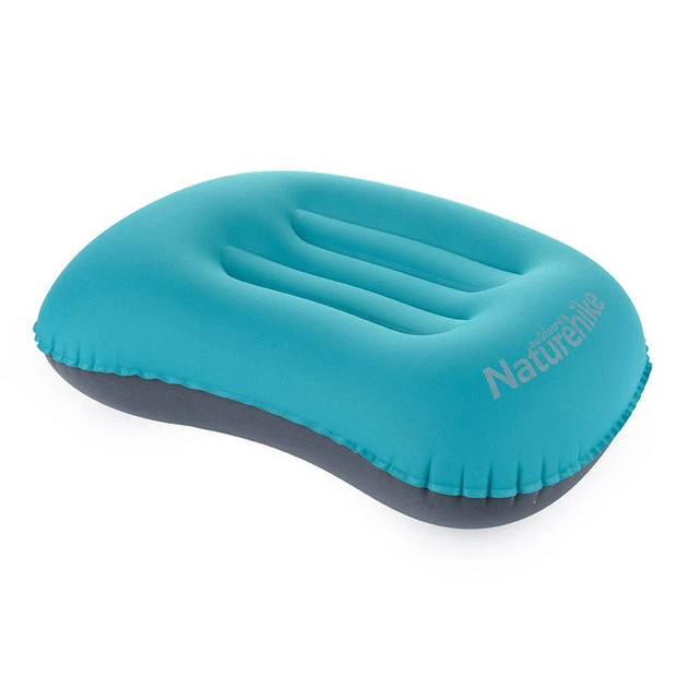 Подушка надувна Naturehike Ultralight TPU NH17T013-Z, блакитна - изображение 4