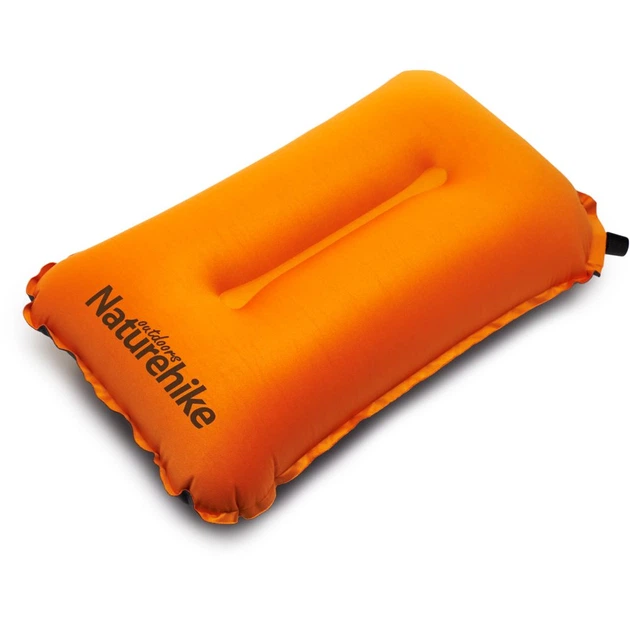 Подушка самонадувна Naturehike Sponge automatic NH17A001-L, оранжевий - зображення 13