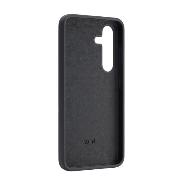Панель Etteri Silicone Case для Samsung Galaxy S25 Plus Black (5906961948564) - зображення 4