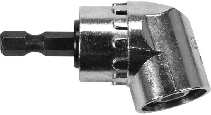 Uchwyt-adapter kątowy YATO HEX 1/4" 37 mm 12 Nm pod kątem 105° (YT-04632) - obraz 2