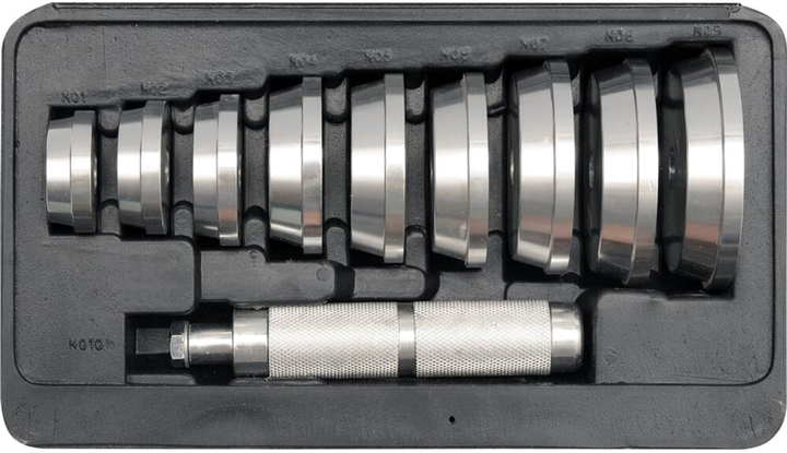 Zestaw YATO do montażu uszczelniaczy Ø= 40-81 mm, 10 szt. (YT-0638) - obraz 1