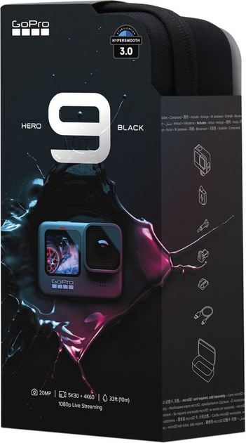 Kamera GoPro HERO 9 Black (CHDHX-901-RW) - obraz 6