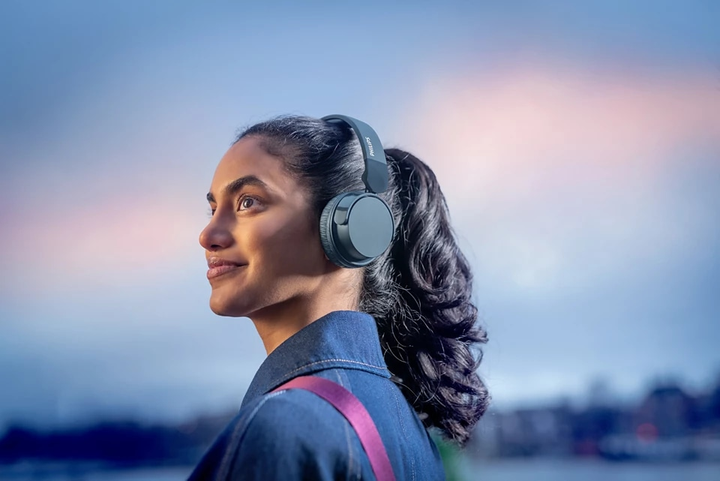 Słuchawki Philips TAH4209 BT 5.3 Wireless On-ear Mic Blue (4895229139756) - obraz 2