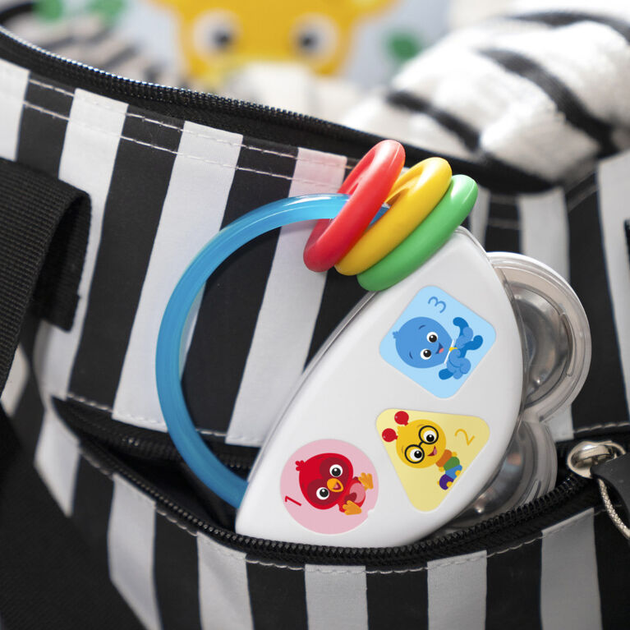 Muzyczna zabawka tamburyn z grzechotka Baby Einstein Tiny Tambourine 3m+ (74451129252) - obraz 4
