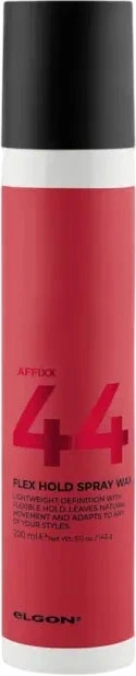 Спрей-воск эластичной фиксации Elgon Affixx 44 Flex Hold Spray Wax New 200 мл (8056284452730) - Фото 1 Спрей-воск эластичной фиксации Elgon Affixx 44 Flex Hold Spray Wax New 200 мл (8056284452730) - изображение 1