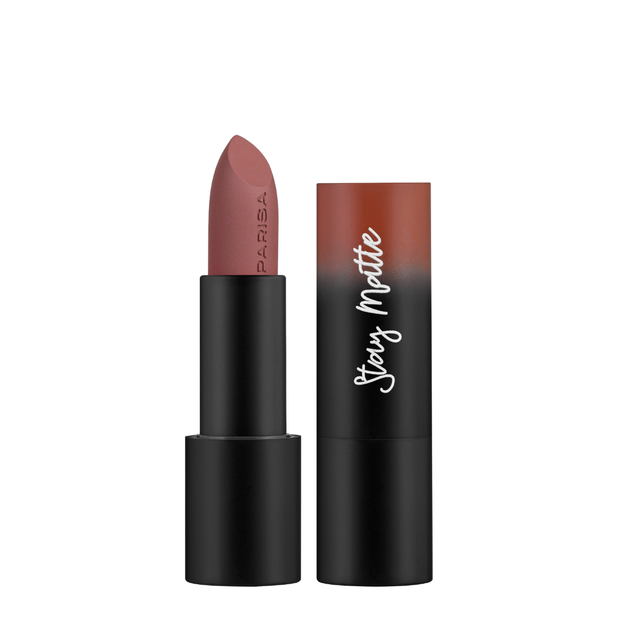 Помада для губ матовая Parisa Cosmetics Stay Matte матовая L-08, 205 Posh brown Коричневая - Фото 1 Помада для губ матовая Parisa Cosmetics Stay Matte матовая L-08, 205 Posh brown Коричневая - изображение 1