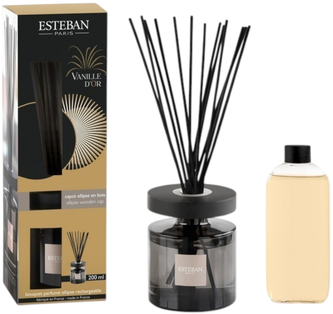 Dyfuzor zapachowy Esteban Vanille d'Or 200 ml (3660963101786) - obraz 2