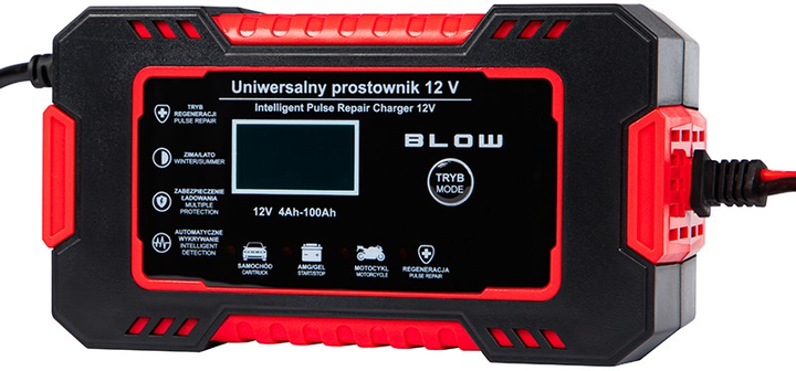 Автоматичний зарядний пристрій Blow 58-682 12В/6A (5900804134220) - зображення 3