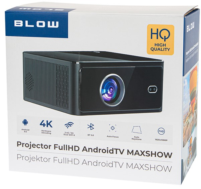 Проектор Blow FullHD AndroidTV MaxSHOW (79-703#) - зображення 6