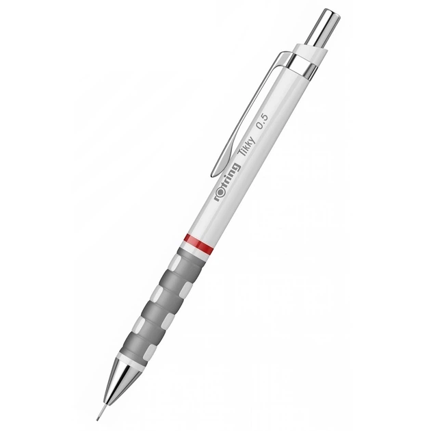 Набор Rotring TIKKY White PCL 0,5 + Грифели 0,5мм HB (12) блистер R2221251 - Фото 2 Набор Rotring TIKKY White PCL 0,5 + Грифели 0,5мм HB (12) блистер R2221251 - изображение 2