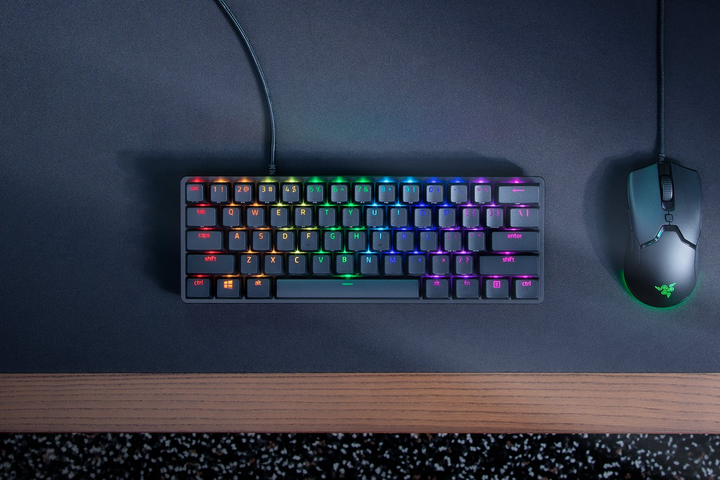 Клавіатура дротова Razer Huntsman mini Purple Switch ENG (8886419345732) - зображення 6
