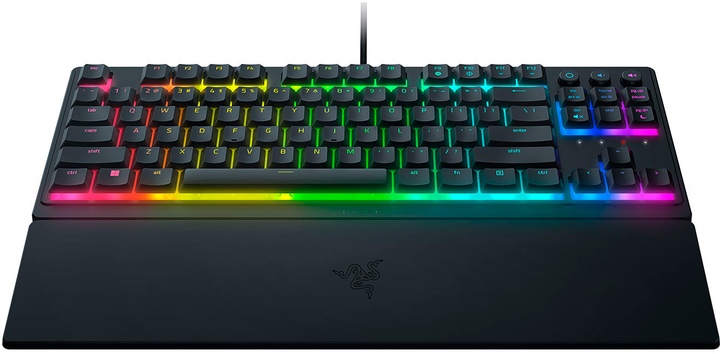 Клавіатура дротова Razer Ornata V3 TKL Tenkeyless Mecha-Membrane Switch USB Black (8887910073032) - зображення 2