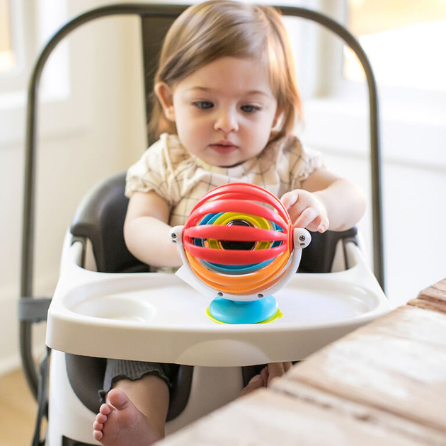 Wirujaca kula z przyssawka Baby Einstein Sticky Spinner 3m+ (74451115224) - obraz 2