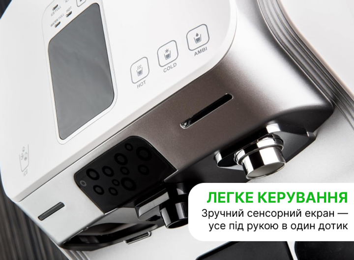 Компактний очисник води NAIS Sparkling RO з газованою водою та льодом - зображення 5