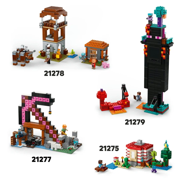 Конструктор LEGO Minecraft Кріпер 665 деталей (21276) – іграшки з
