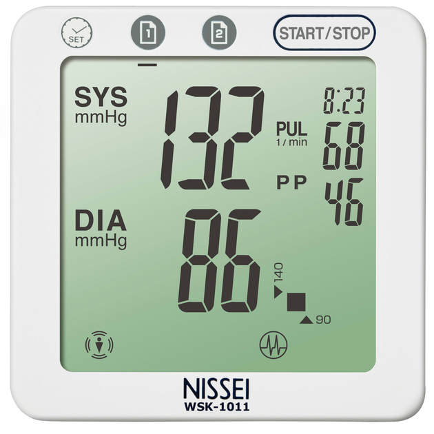 Ciśnieniomierz naramienny Nissei (WSK-1011) (4931140061209) - obraz 2