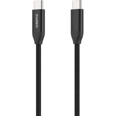 Дата кабель USB-C to USB-C 1.2m USB 3.1 Gen2 240 W (50V/5A) Choetech (XCC-1035) - Фото 1 Дата кабель USB-C to USB-C 1.2m USB 3.1 Gen2 240 W (50V/5A) Choetech (XCC-1035) - зображення 1