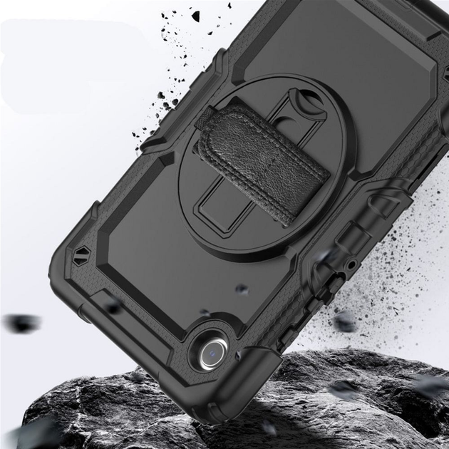 Etui Tech-Protect Solid360 do Samsung Galaxy Tab A9 Black (9319456607697) - obraz 4