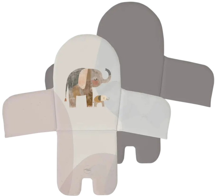 Wkładka do krzesełka Ceba Baby Basic Elephant Family 26x24x40 (5907672345444) - obraz 2