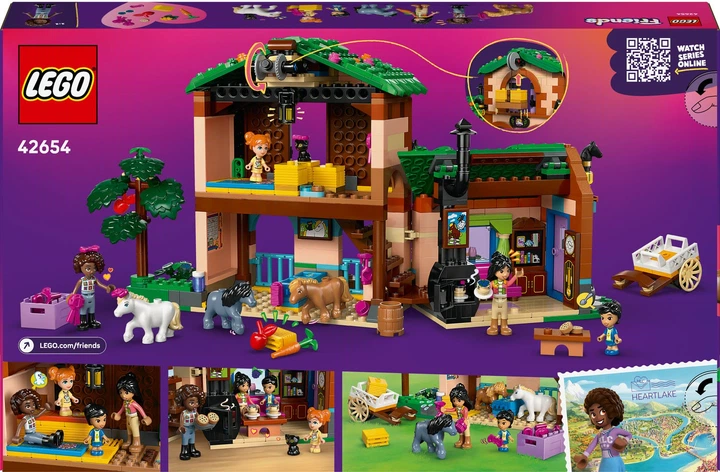 Конструктор LEGO Friends Ранчо и конюшня пони 727 деталей (42654) - изображение 9