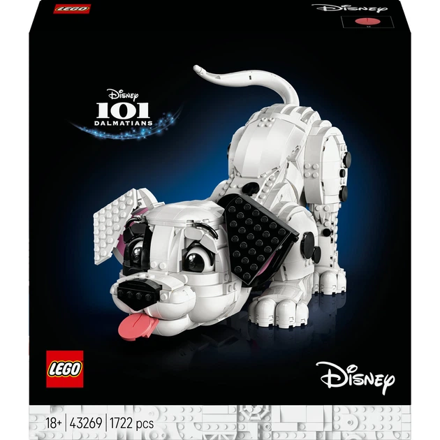 Конструктор LEGO Disney Classic 101 далматинец 1722 детали (43269