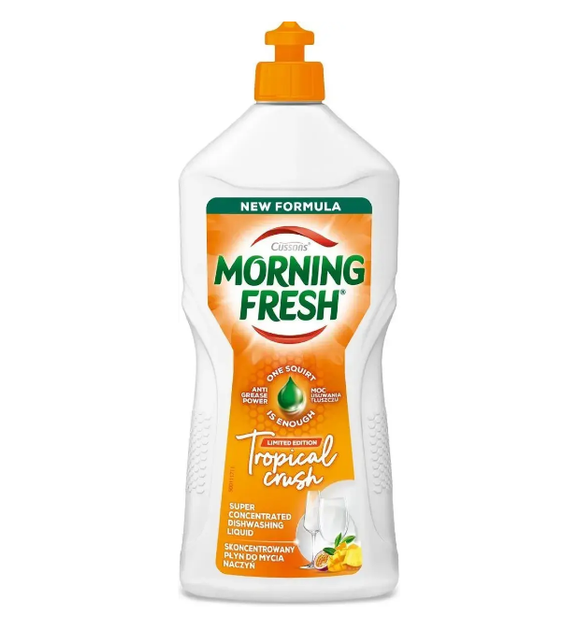 Засіб для миття посуду Morning fresh Tropical Crush 900 мл (8998103018874) - изображение 2