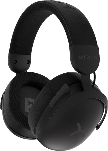 Słuchawki Krux Crave Pro Wireless Black (5903018667713) - obraz 2