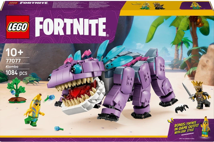 Конструктор LEGO Fortnite Klombo 1084 детали (77077) – игрушки с