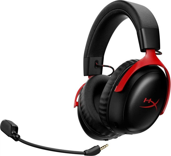 Навушники HyperX Cloud III S Wireless Black-Red (A59Z0AA) - зображення 4