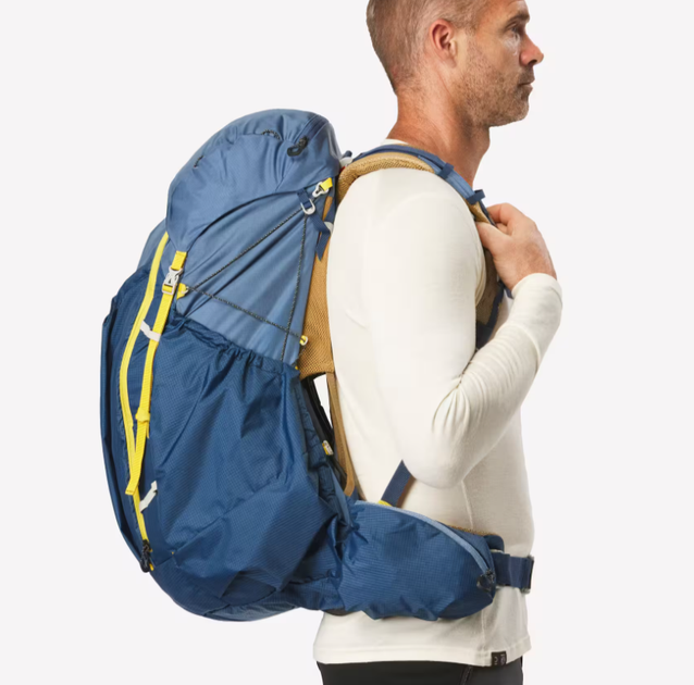 Туристический Рюкзак для Трекинга SIMOND MT900 (50л + 10л) 65 x 35 x 35см с Дождевиком Синий - изображение 5
