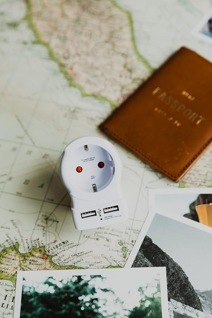 Adapter sieciowy Skross Europe to USA USB White (7640166323099) - obraz 7