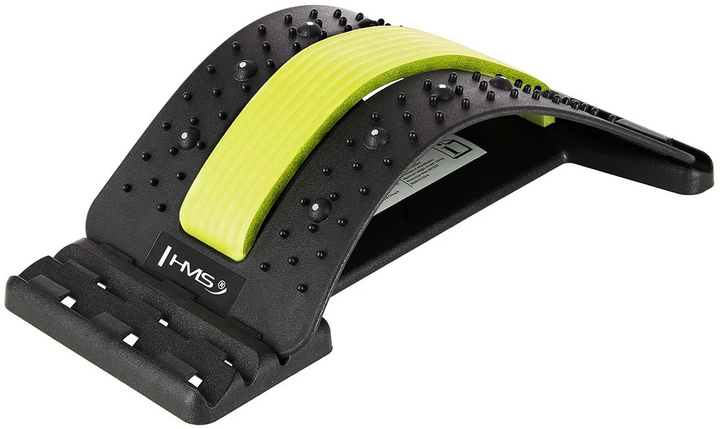 Przyrząd do rozciągania pleców HMS z magnesami PRP02 Green (5907695511901) - obraz 1