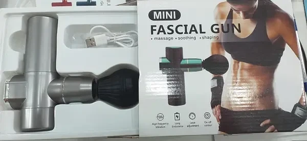 Массажёр мышечный ударный Mini Fascia Gun 321 (YU8SH7532) - изображение 4