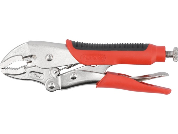 Szczypce zaciskowe YATO 180 mm Cr-V antypoślizgowa rękojeść (YT-2152) - obraz 2