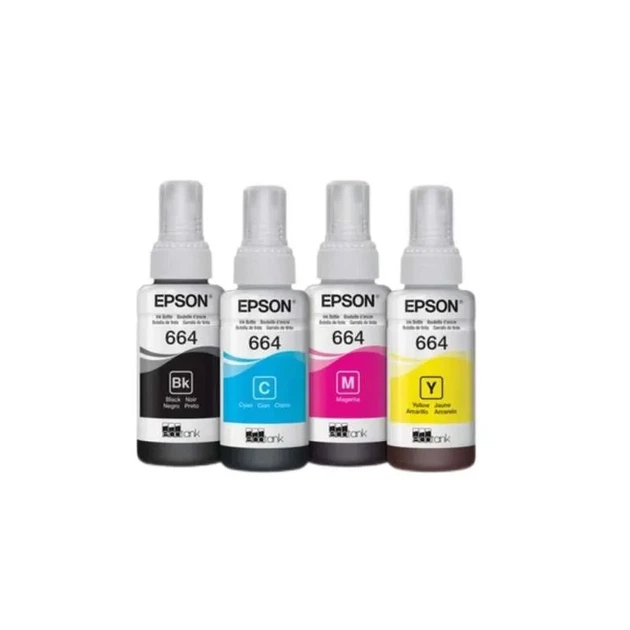 Набір чорнил Epson 664 4 шт х 70 мл (SET664E) - Фото 3 Набір чорнил Epson 664 4 шт х 70 мл (SET664E) - изображение 3