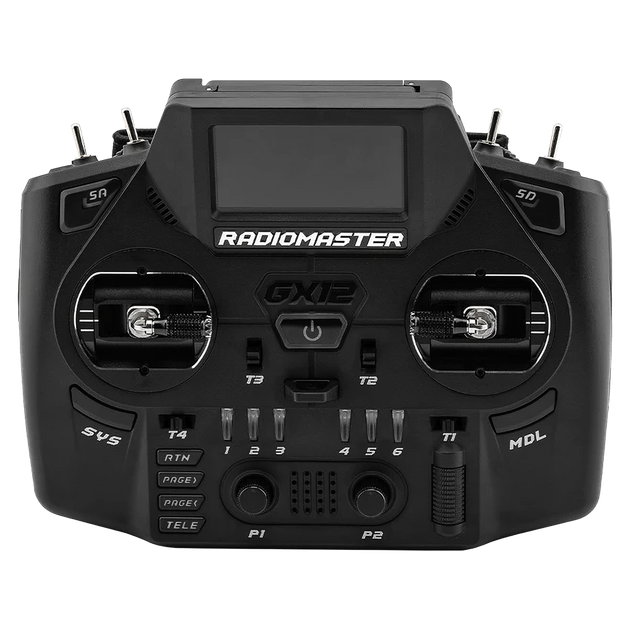 Пульт радіоконтролер дводіапазонний RadioMaster GX12 ELRS для квадрокоптерів FPV - зображення 5