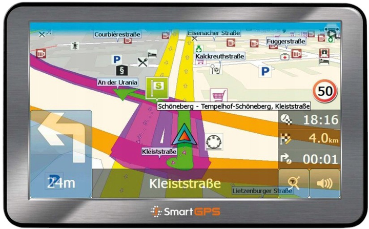 Nawigator SmartGPS SG777 7" Europe (SG777EU) - obraz 2