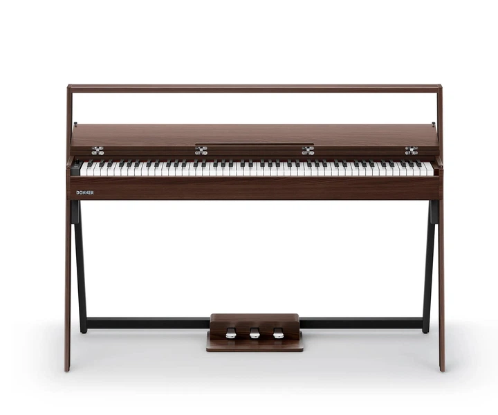 Цифровое пианино Donner OURA™ R300 Brown (стойка, 3 педали, пюпитр, блок питания) - изображение 3