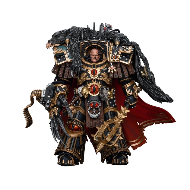 Фігурка з гри Warhammer 40k, Сини Хоруса Воїн Хорус Прімарх XVI легіону, JOYTOY, рухома, 20,2 см (WHR 0136) - зображення 3