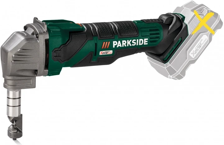 Аккумуляторные высечные, вырубные ножницы для металла Parkside PMKA 20-Li A1 - изображение 3