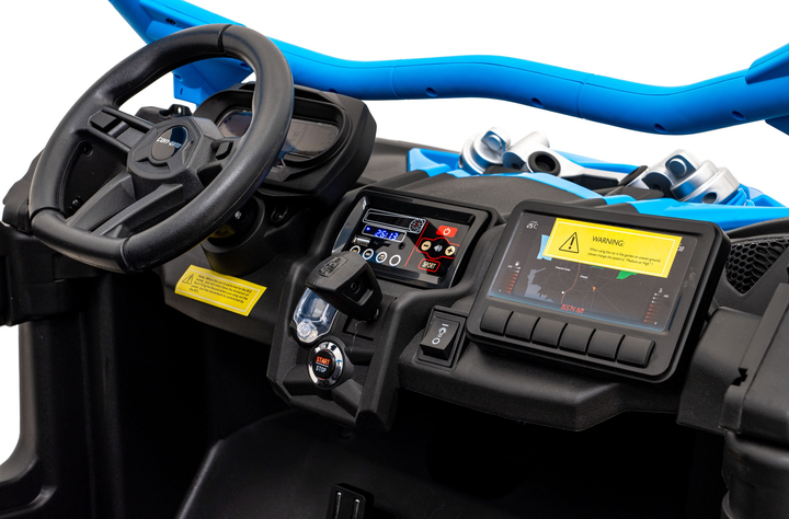 Електромобіль для дітей Buggy Maverick Turbo RR Блакитний (5903864955729) - зображення 8