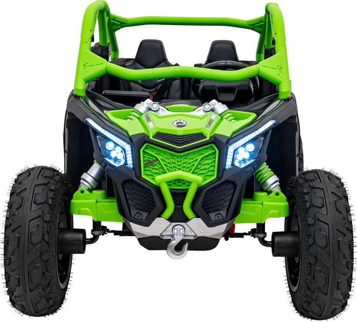Електромобіль для дітей Buggy Maverick Turbo RR STRONG Зелений (5903864983692) - зображення 2