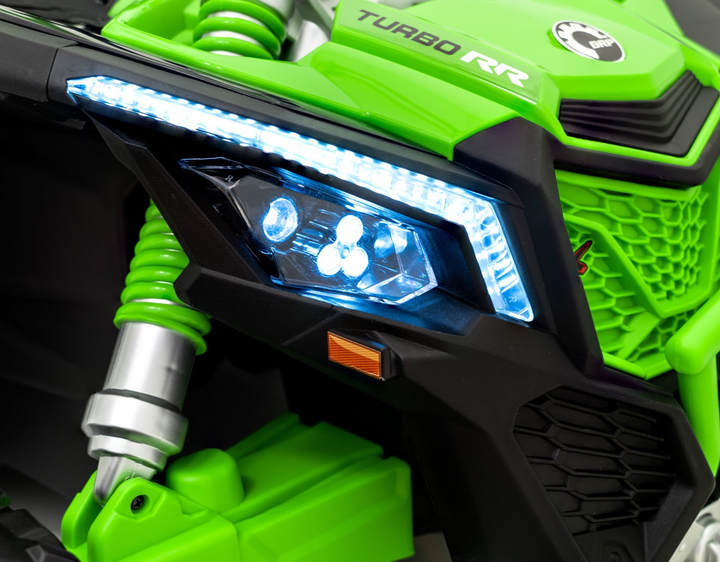 Електромобіль для дітей Buggy Maverick Turbo RR STRONG Зелений (5903864983692) - зображення 9