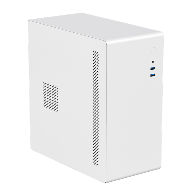 Белый корпус GAMEMAX A200-WH-NP без блока питания - micro-ATX формат для офиса, обучения и дома - изображение 2